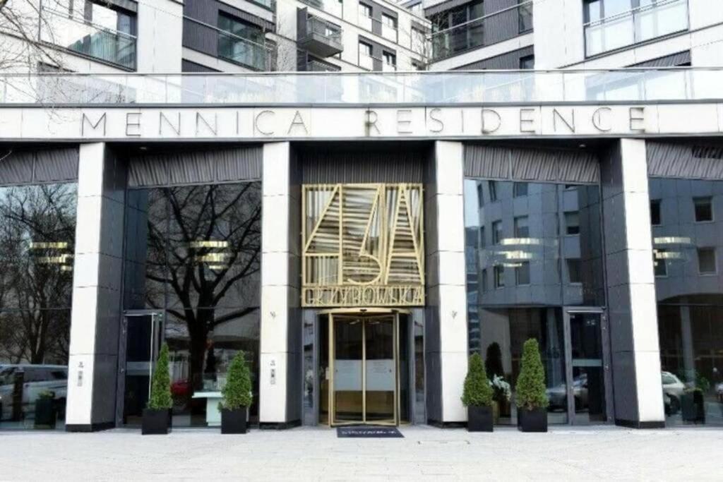 Chic & Luxury Apartment By Mennica Residence Warschau Exterior foto